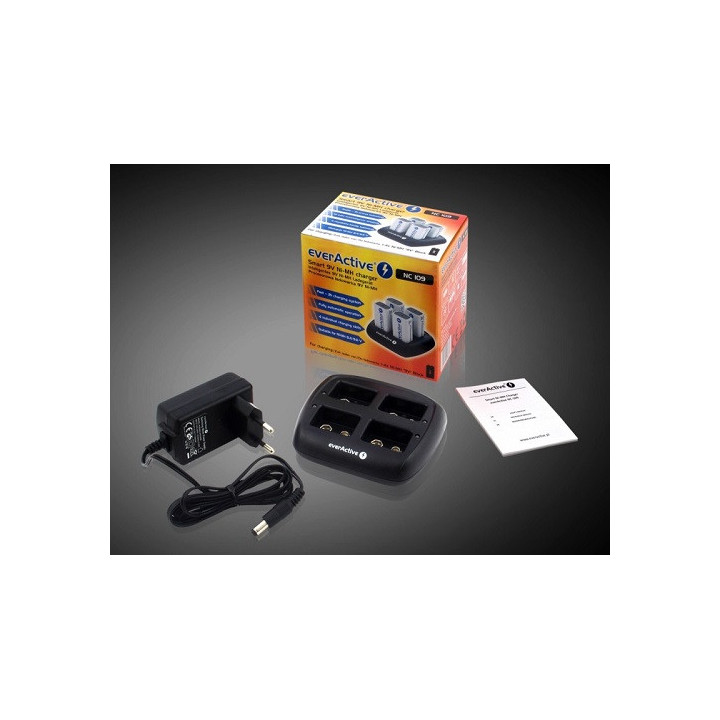 EVERACTIVE 9-VOLT LADER NC109 