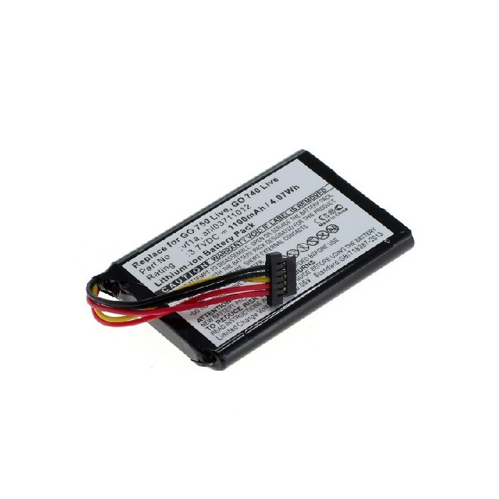 BATTERIJ TOMTOM  GO 630, 720, 730, 730T, 0930,930T