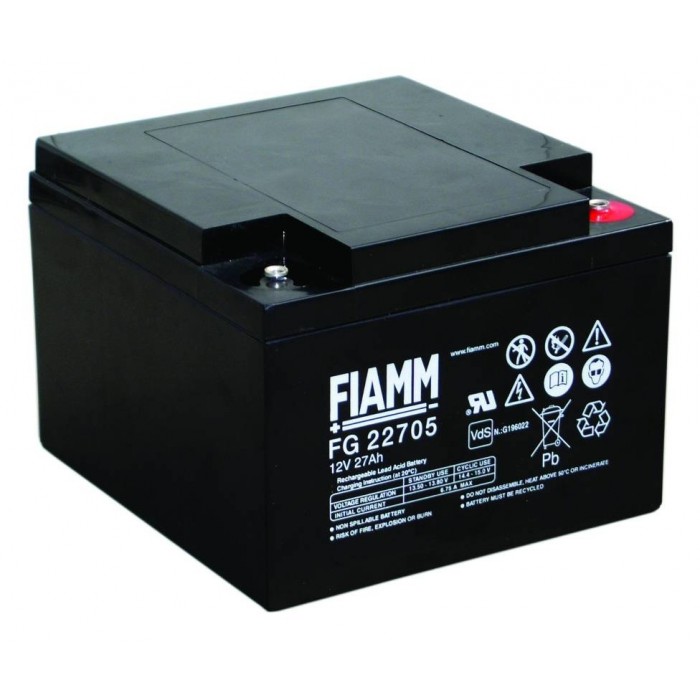 FIAMM FGC22705 / FGC22703 12VOLT 27Ah CYCLISH FIAMM FGC22705 / FGC22703 12VOLT 27Ah CYCLISH