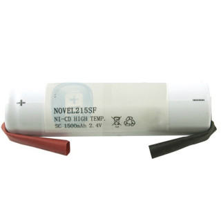 ACCU NOODVERLICHTING, STICK SUB-C 2,4V 1500Mah
