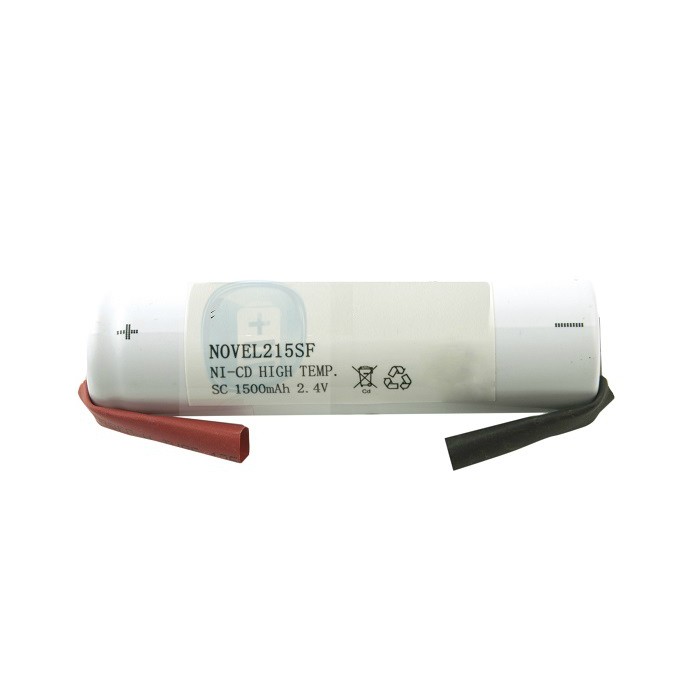 ACCU NOODVERLICHTING, STICK SUB-C 2,4V 1500Mah