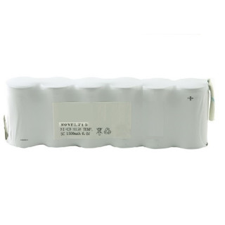 ACCU NOODVERLICHTING,PACK SUB-C 7,2V 1500Mah