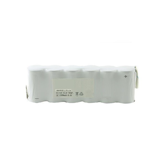 ACCU NOODVERLICHTING,PACK SUB-C 7,2V 1500Mah