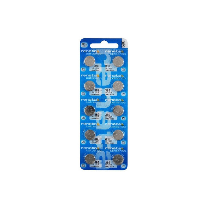 10 STUKS HORLOGEBAT. 389, SR54, SR1130W