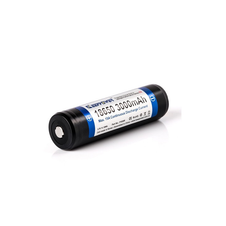KEEPPOWER 18650 LI-ION PROTECTED 3000Mah