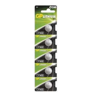 5 PCS BUTTONCELL LITHIUM GP CR2032