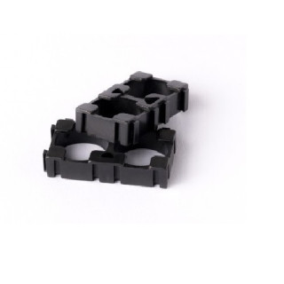2  X AFSTANDHOUDER VOOR 2x18650 (18mm)