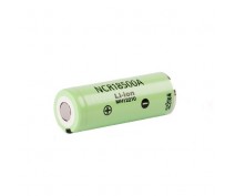 PANASONIC NCR18500A UNPROTECTED FLAT TOP 2000Mah