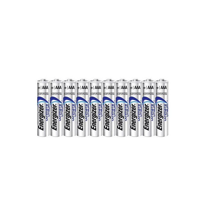 10 STUKS ENERGIZER L92 ULTIMATE LITHIUM AAA