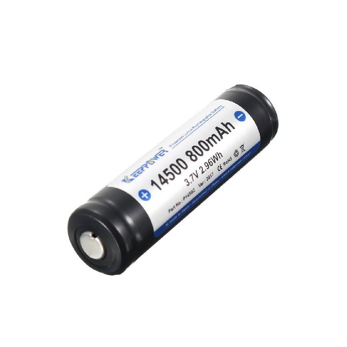 KEEPPOWER 14500 AA 3,7V. 800Mah PROTECTED