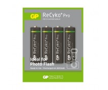 4 PCS GP RECYKO+ RECHARGEABLE AA 2600