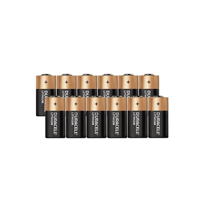 POWERDEAL 12 PCS DURACELL CR123