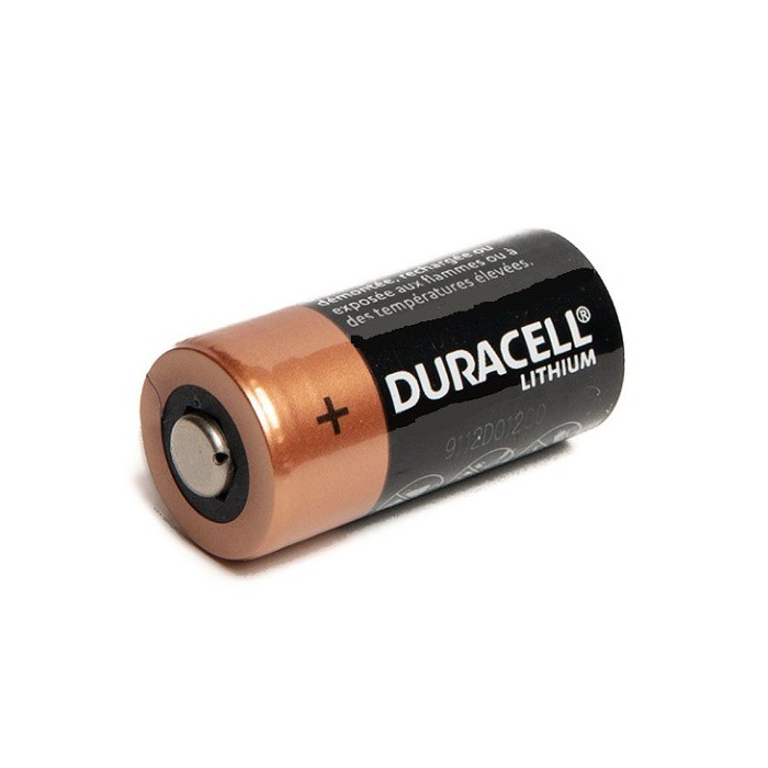 CR123 DURACELL - Battery: lithium