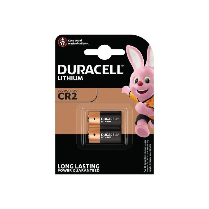  2 STUKS DURACELL DLCR2 ULTRA LITHIUM CR2,CR17355