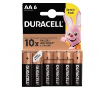 DURACELL MN1500 AA, ALKALINE 6 stuks