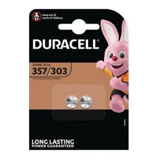 WATCHBATTERY DURACELL DL357, 303, SR44