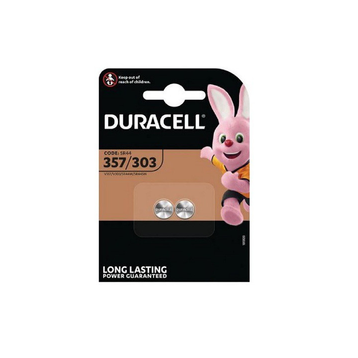 HORLOGEBATTERIJ DURACELL DL357, SR44
