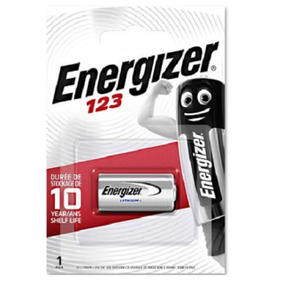 ENERGIZER CR123A LITHIUM POWER BATTERIJ