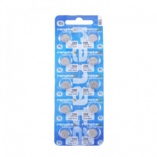 10 PIECES WATCHBATTERIJ RENATA 399,SR57, SR927W