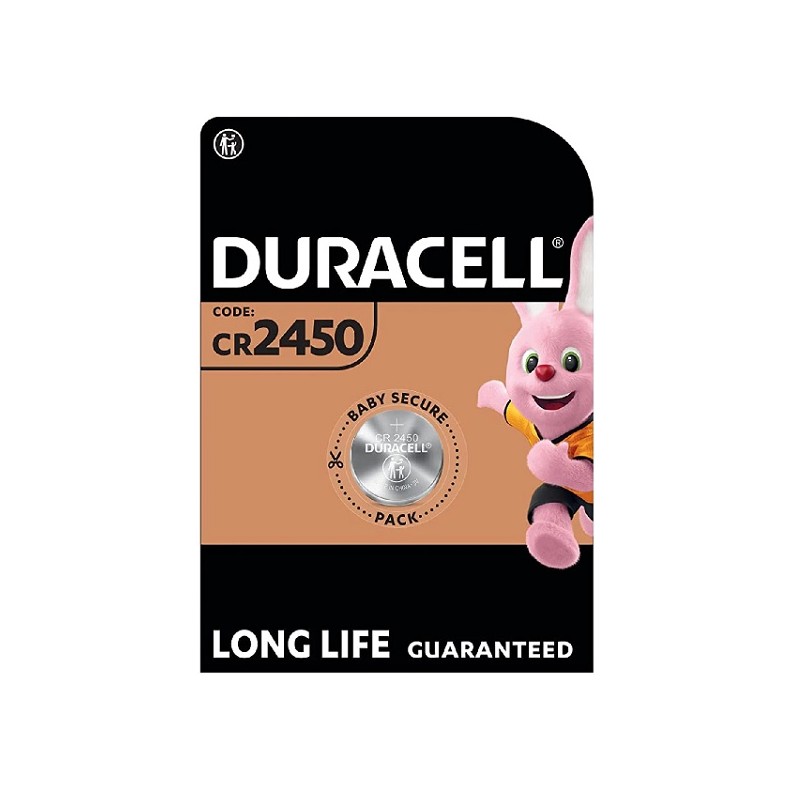 BUTTONCELL LITHIUM DURACELL CR2450