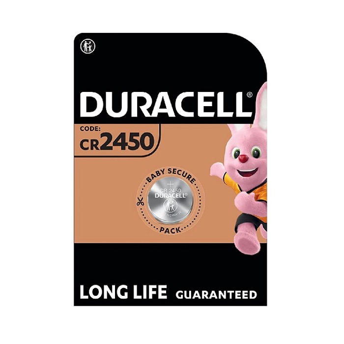 KNOOPCEL LITHIUM DURACELL CR2450