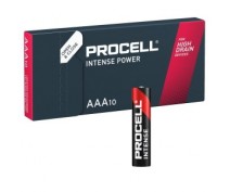 10 STUKS PROCELL INDUSTRIAL MN2400,  LR03, AAA ALKALINE