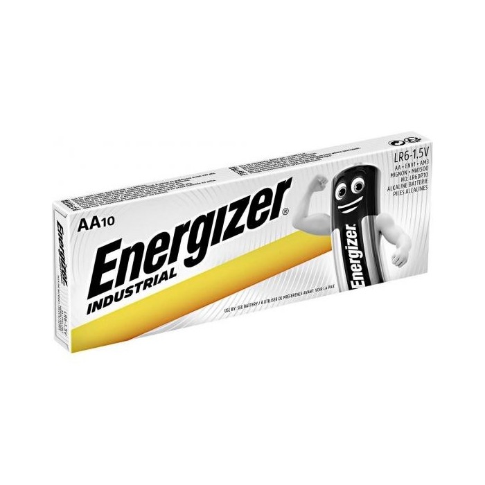 10 STUKS ENERGIZER INDUSTRIAL AA  EN91, LR6