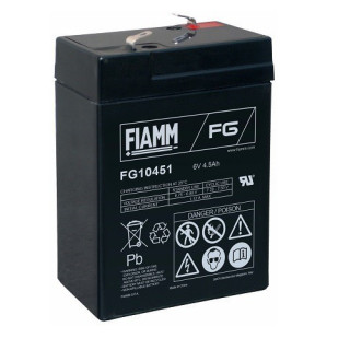 FIAMM FG10451 6VOLT 4,5Ah STANDARD