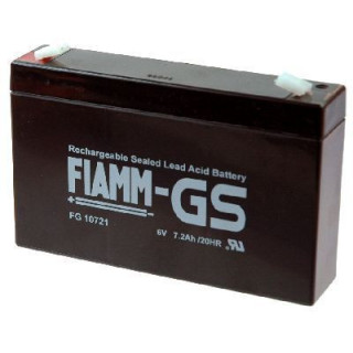 FIAMM FG10721 6VOLT 7,2Ah STANDARD