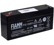 FIAMM FG10301 6VOLT 3Ah STANDARD