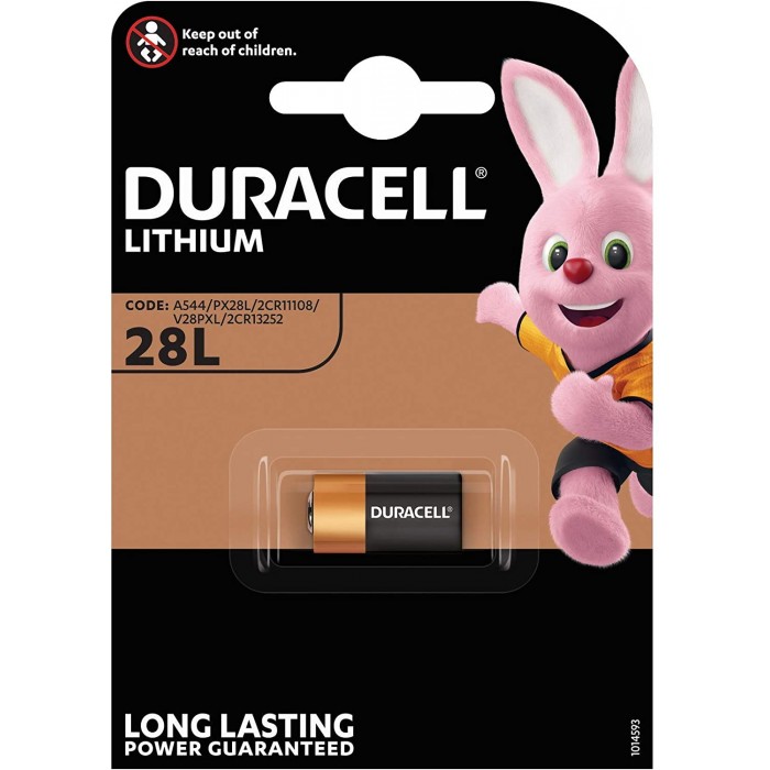 DURACELL 28L, 2CR11108,2CR13, LITH.6V