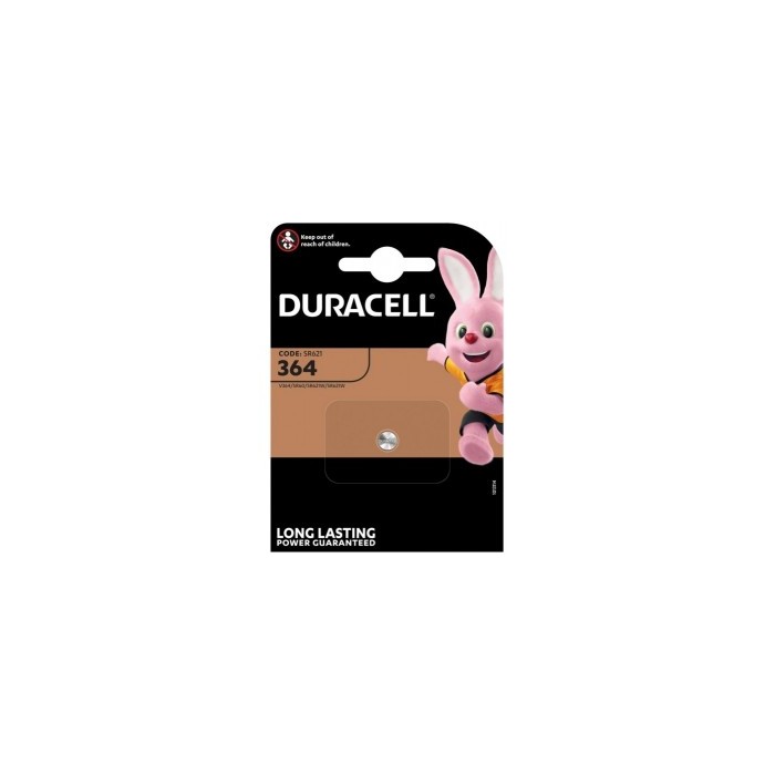 HORLOGEBATTERIJ DURACELL 364, SR60, SR621SW