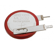 MAXELL ML2032 RECHARGEABLE BUTTONCELL 3 VOLT