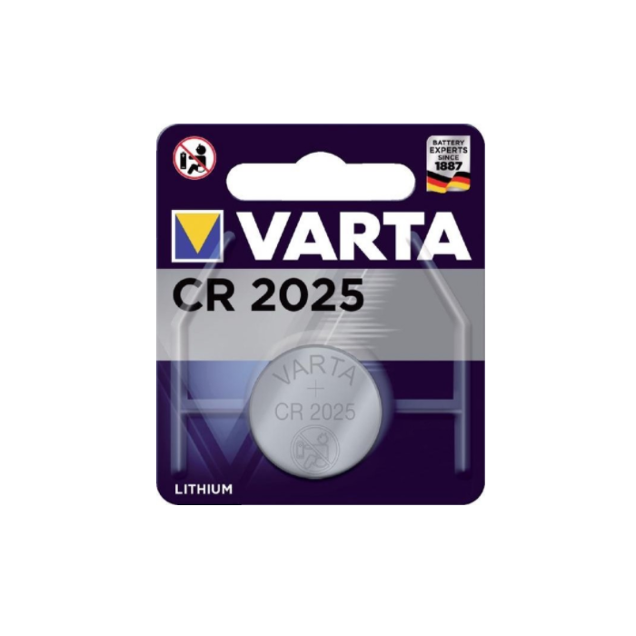 BUTTONCELL LITHIUM VARTA CR2025