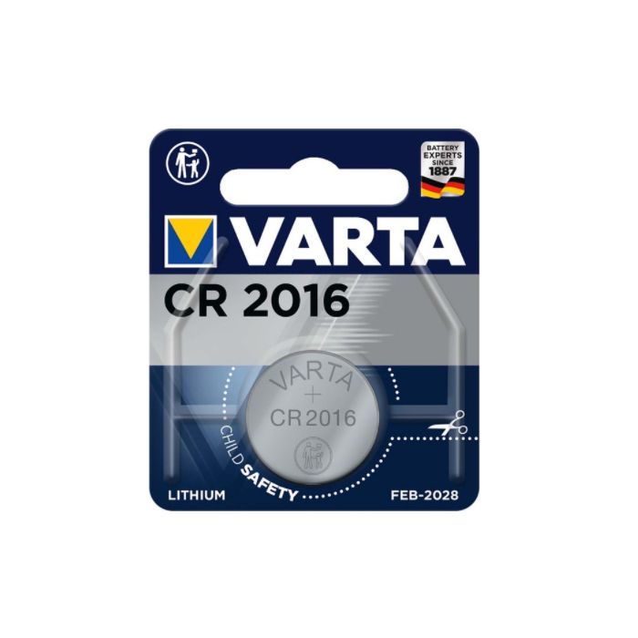 KNOOPCEL LITHIUM VARTA CR2016