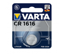 BUTTONCELL LITHIUM VARTA CR1616