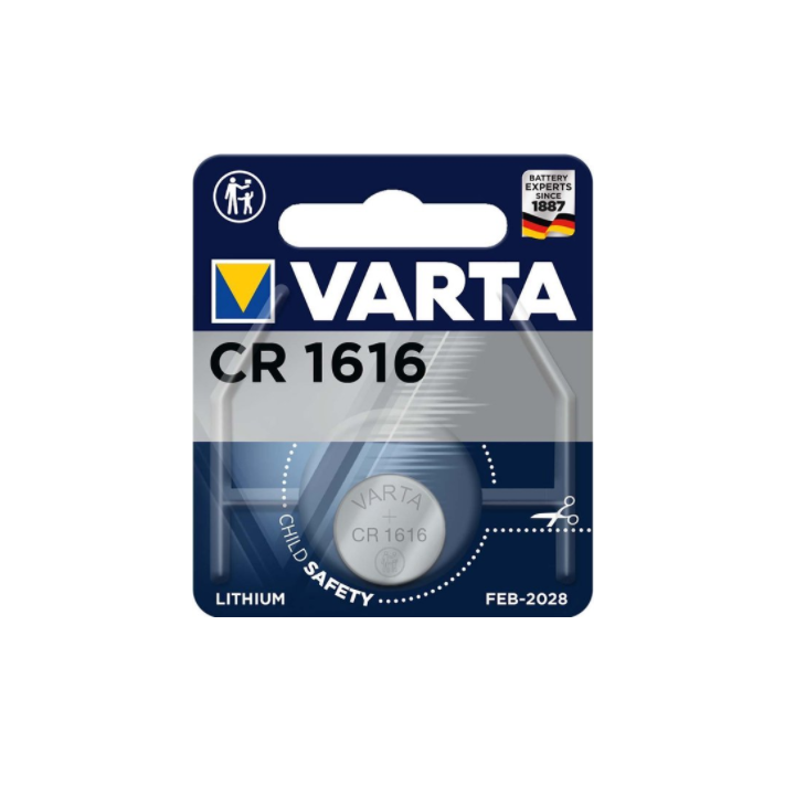 KNOOPCEL LITHIUM VARTA CR1616