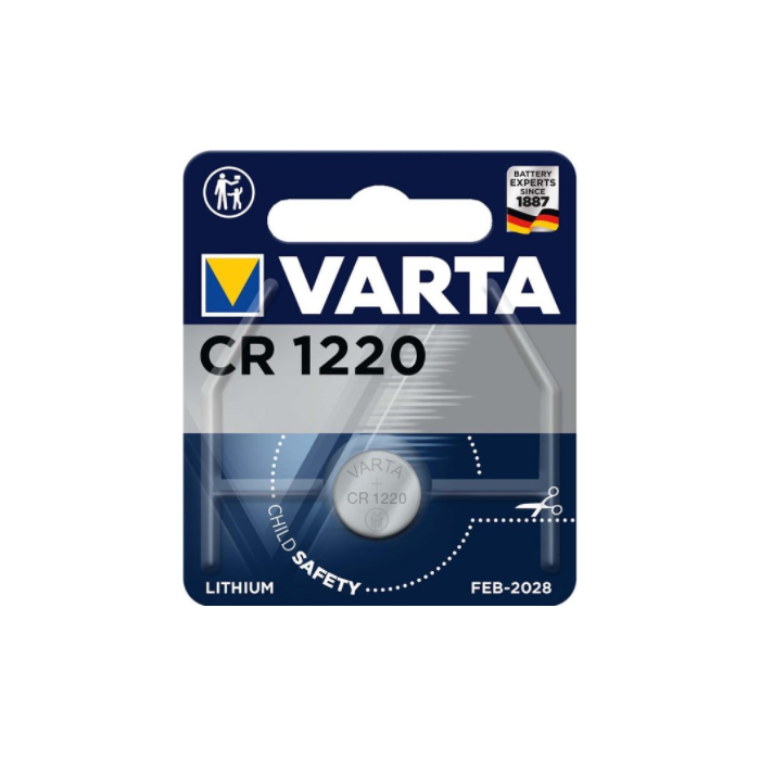 BUTTONCELL LITHIUM VARTA CR1220