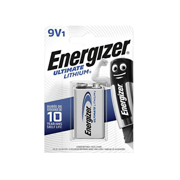 ENERGIZER 9VOLT ULTIMATE LITHIUM