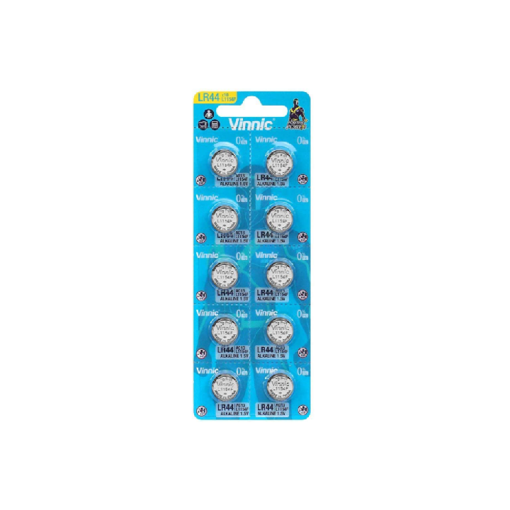 10 STUKS VINNIC L1154F, LR44, AG13