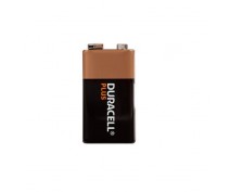 2 PIECES DURACELL MN1604, 6LR61, 9VOLT PLUS ALKALINE