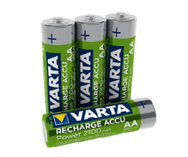 4 STUKS VARTA RECHARGE ACCU POWER AA 2100