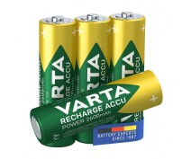 4 PIECES VARTA RECHARGE ACCU POWER AA 2600 