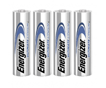4 PIECES ENERGIZER ULTIMATE LITHIUM AA BATTERIES IN BLISTER