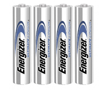 Energizer AAA Ultimate Lithium L92 piles (4 pièces)