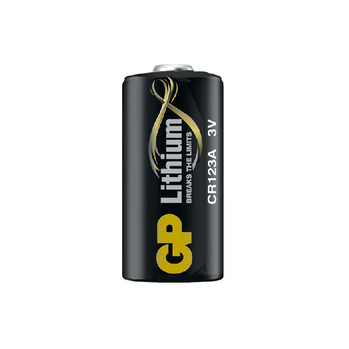 GP CR123A LITHIUM BATTERIJ 3 VOLT 