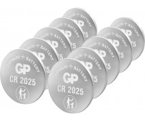 POWERDEAL 10 PCS BUTTONCELL GP CR2025