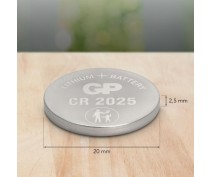 BUTTONCELL LITHIUM GP CR2025