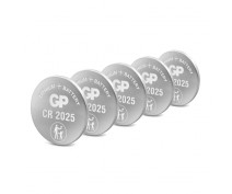 5 PCS  BUTTONCELL LITHIUM GP CR2025