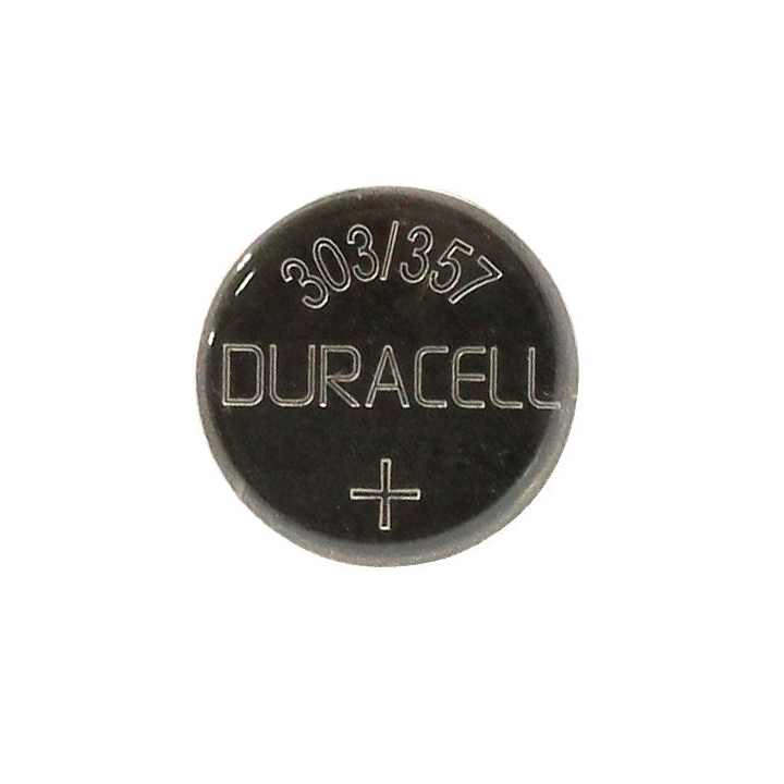 2 STUKS HORLOGEBATTERIJ DURACELL 357, 303, SR44